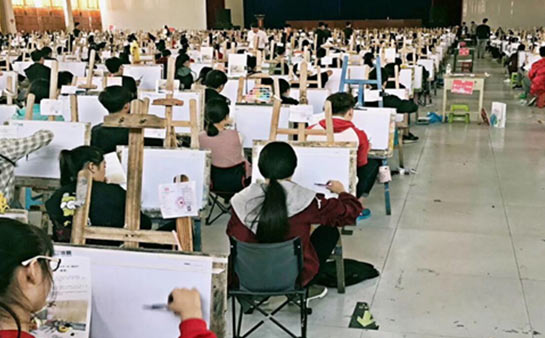 天津2025美术艺考培训-昇华画室精细化教学